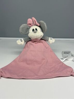 Plush Disney at George Minnie Mouse Pink Lovey Security Blanket NWT HTF